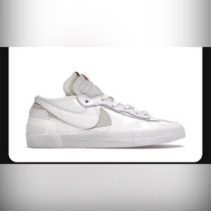 Nike Blazer Low
sacai White Patent Leather